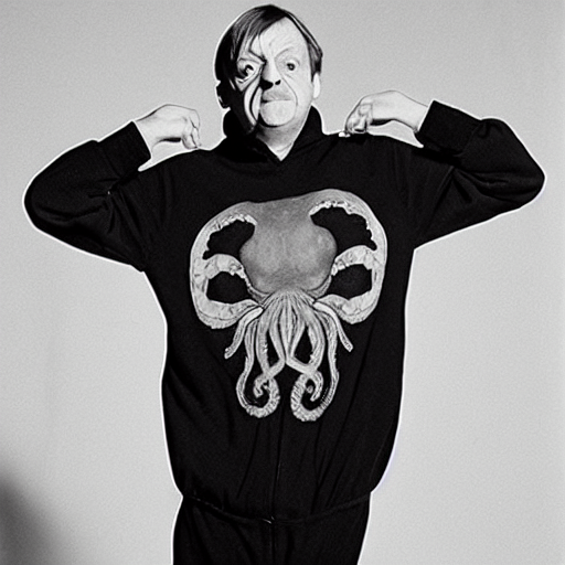 Mark E Smith In An Octopus Onesie