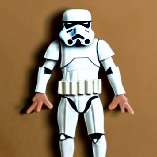 A Cottage Cheese Stormtrooper, His Entire Body Is Made Out O...