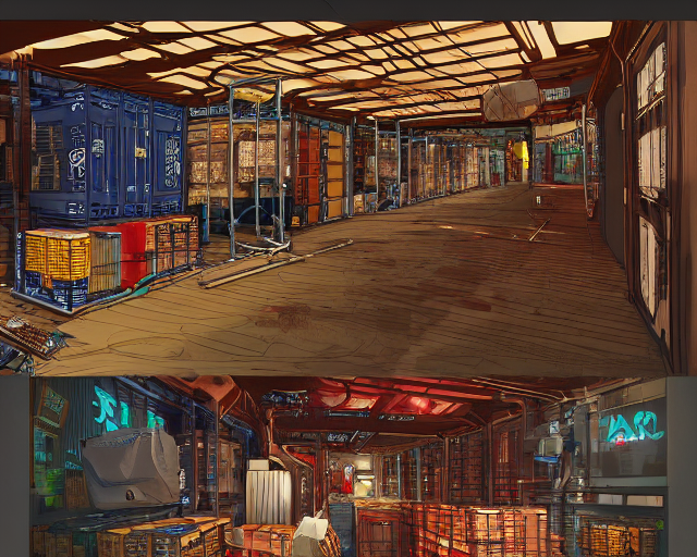 Inside View Of A Storage Container Full Of Independence An...