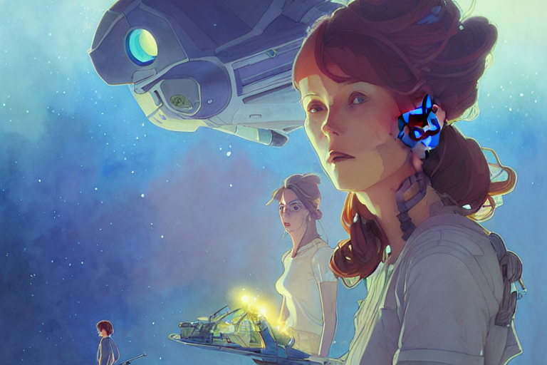 Coherent, Science Fiction, Rocket, Space Horror, Studio Ghib...