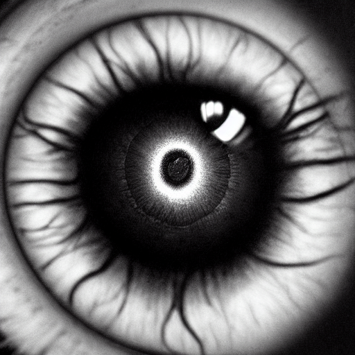 Surrealism Closeup Of A Eyeball With Many Pupils By Benoit B... — Stable Diffusion AI Prompt: surrealism closeup of a eyeball with many pupils by benoit b. mandelbrot