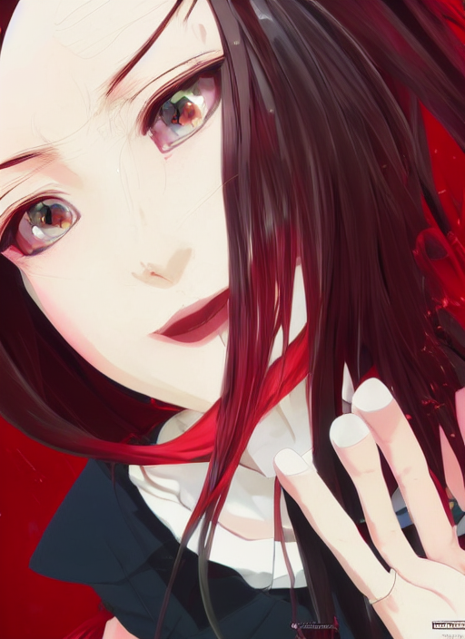 Portrait Of Kakegurui, Shinsekai Yori, Anime Girl Jabami Yum...