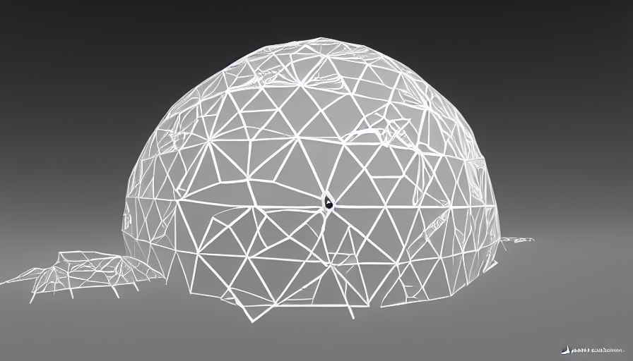 Geodesic Dreams Of Buckminster Fuller, By Artstation, Devian...