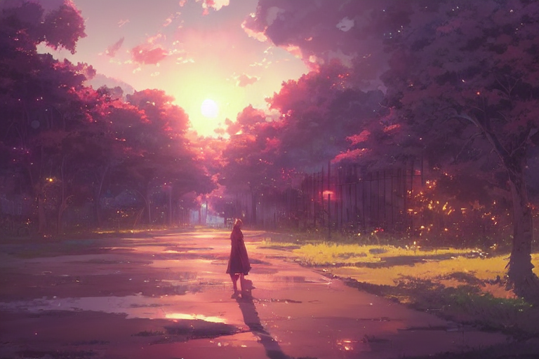 Beautiful New Orleans Landscape, Illustration, Concept Art,...