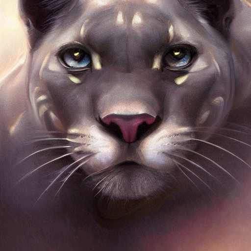 A Portrait Of A Panther Portrait, Cute And Adorable, Pretty,...
