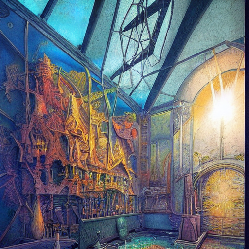 Artistic Digital Artwork. Where Am I Epic Beautiful Colourfu...