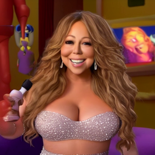Mariah Carey In A Pixar Film
