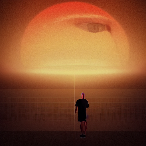 Man Looking At The Outrunsun, Outrun, Outrun Sun, 8 0 S, Hig...