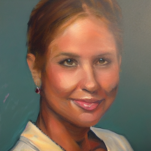A Portrait Painted By Perry Kopycinski