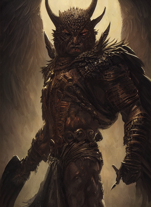 Byzantine Gothic Camazotz Superhero, Highly Detailed, Portra...