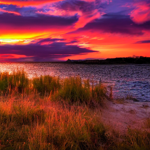 A Beautiful Sunset 4 K