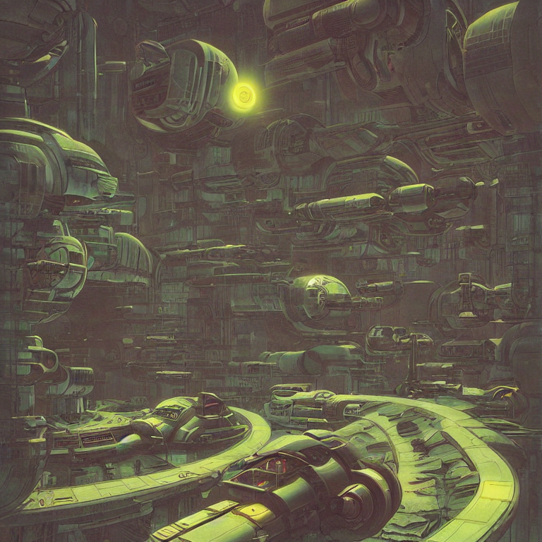 Sunny Cyborg Park By Shaun Tan, Style Of Angus Mckie Dan Mcp...