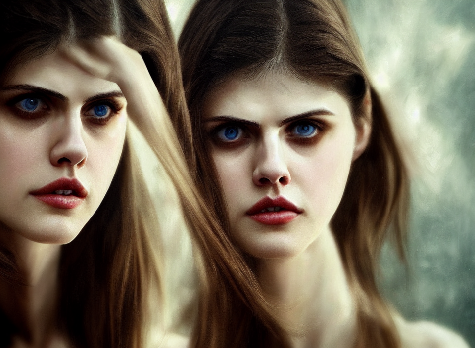 Alexandra Daddario In Mirrors, Pretty Face, Close, Cinematic...