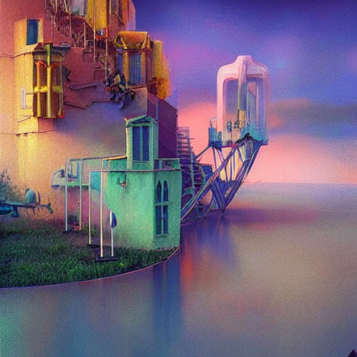 Artistic Digital Artwork. Where Am I Epic Beautiful Colourfu...