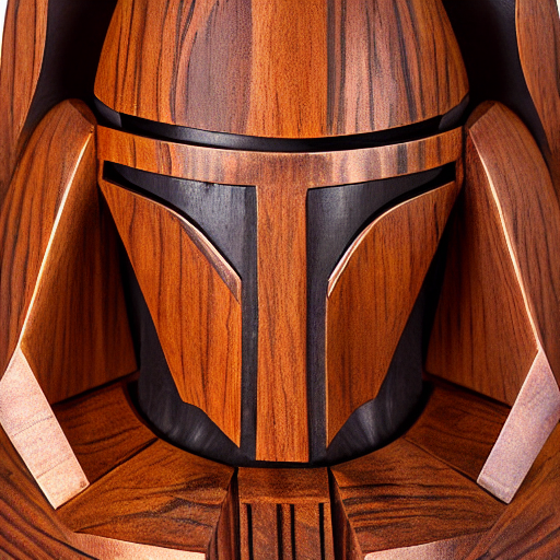 A Completely Made Of Wood, Real - World Sculpture Bust Of Th...