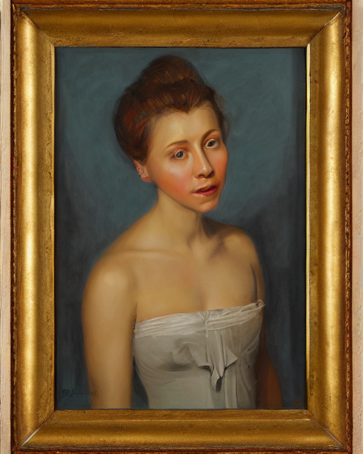 Portrait Of A Woman, By Dirk Dzimirsky