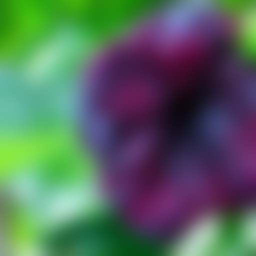 A Gooey Black Hibiscus Flower, Alien, Drippy