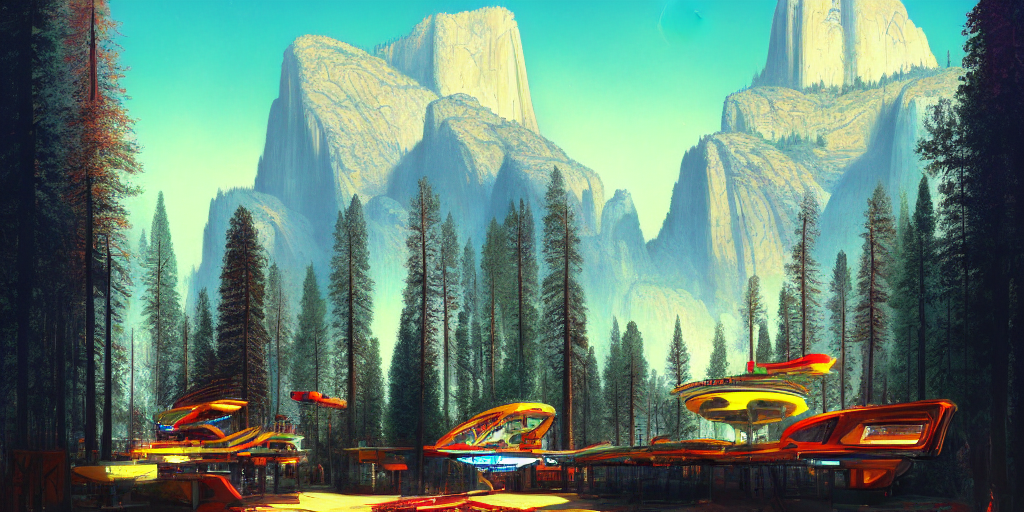 Rtx  A Sprawing Amusement Park  In The Middle Of Yosemite  B...