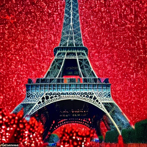 Eiffel Tower Drenched In Blood, The French Did This, They Wi...