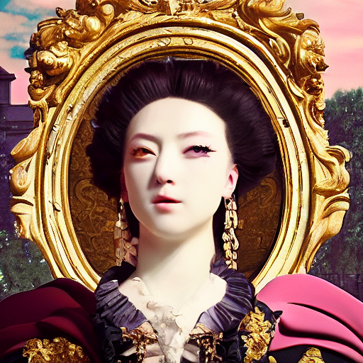 Luxury Advertisement. Close - Up, Very Closeup J - Pop Idol...