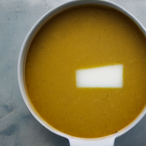 Soup In Toilet Bowl