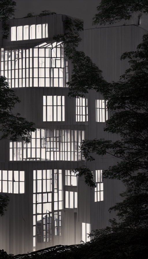 A Beautiful Hyperdetailed Render Of House Building Architect...