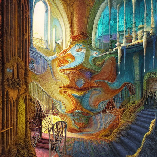 Artistic Digital Artwork. Where Am I Epic Beautiful Colourfu...