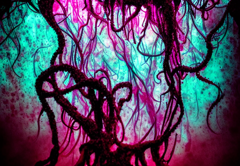 Intricate Coherence Translucent, Gothic Symbiote - Tentacles...