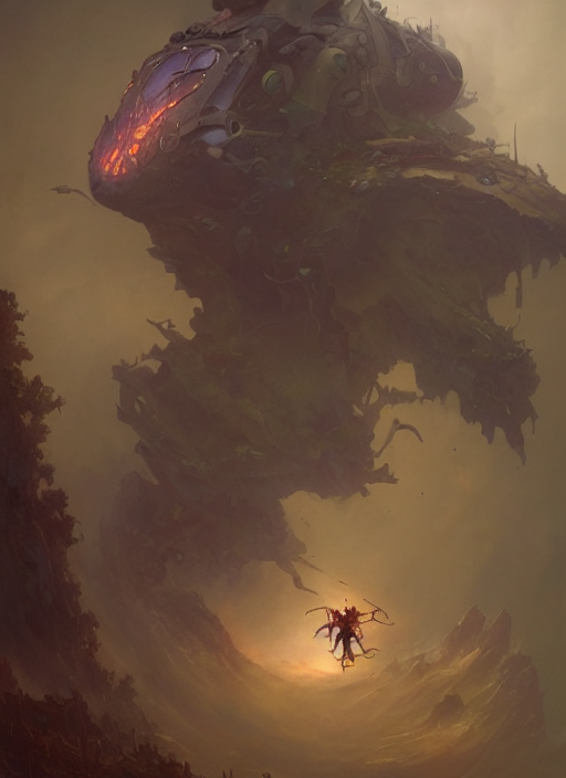The Rapture, Octane Render, Peter Mohrbacher, Denis Sarazhin...