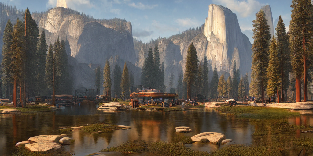 Rtx  A Sprawing Amusement Park  In The Middle Of Yosemite  B...