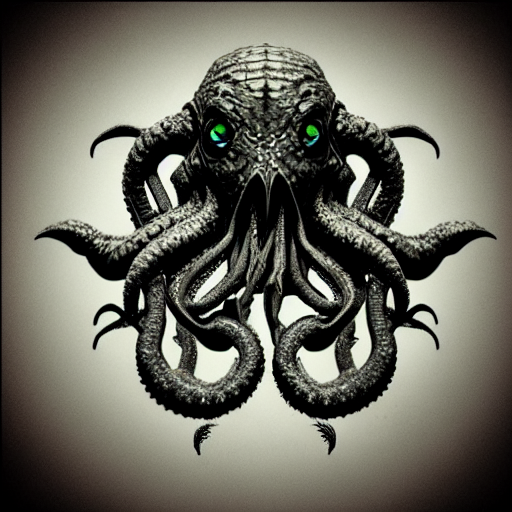 Cthulhu, Noir, Artstation Deviantart Artfol Artslant Artbox...