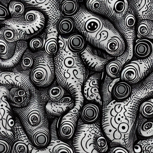 Long Tentacles Full Of Eyes