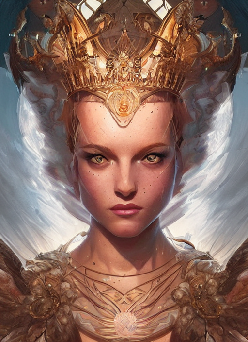 Gnostic Goddess, Highly Detailed, Digital Painting, Trending...