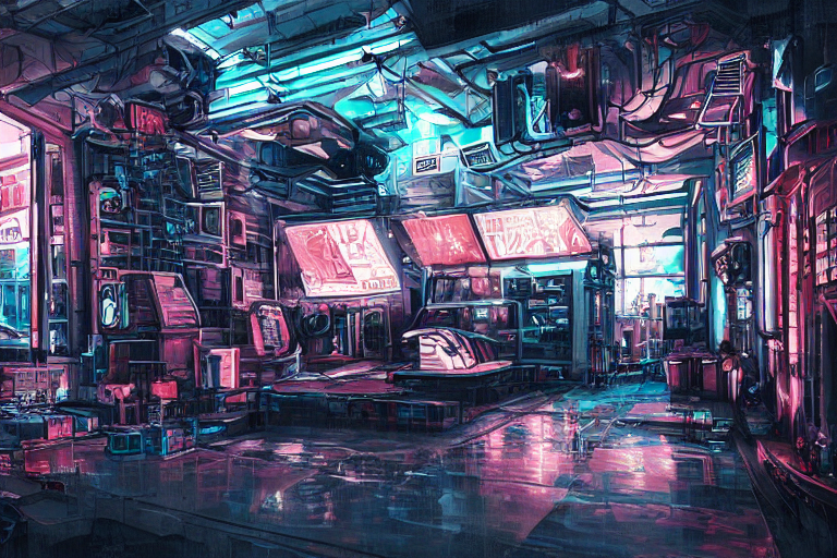 Photo Manga Illustration Comics Painting Of Small Sci - Fi M...