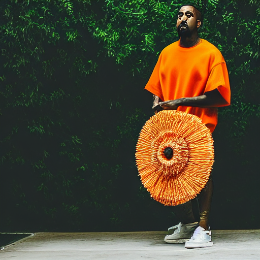 Kanye West  Wearing A Hula Skirt , Trending On Unsplash,  4...