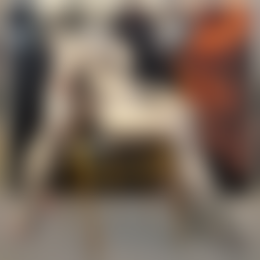 Concrete And Steel Monument Chair Interior, Monumental Paint...