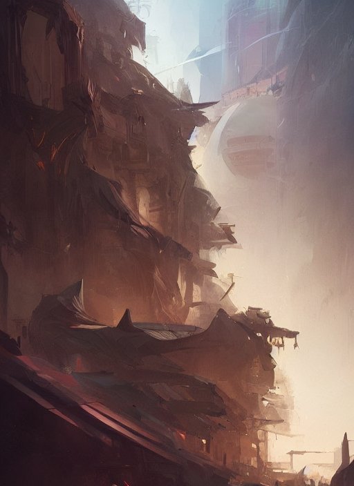 Dubai, Art Greg Rutkowski And Magali Villeneuve, Highly Deta...