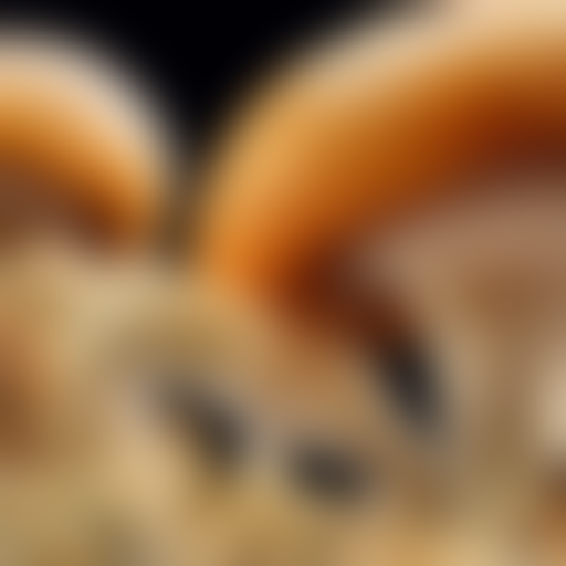 Mushrooms Growing From A Human Brain