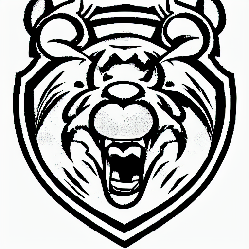 A Premium Vector Logo Of A Rat Angry
