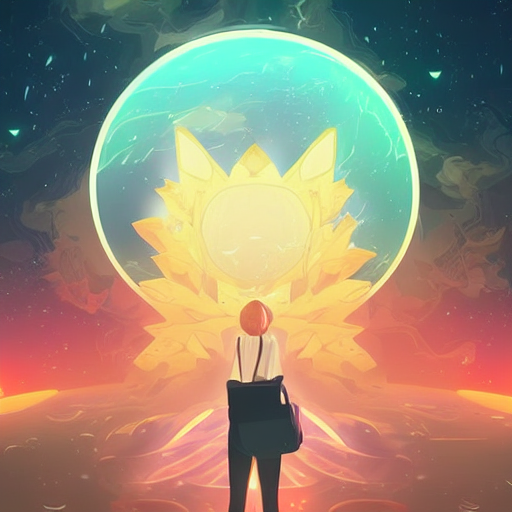 A Tragic Supernova, Clean Cel Shaded Vector Art. Shutterstoc...