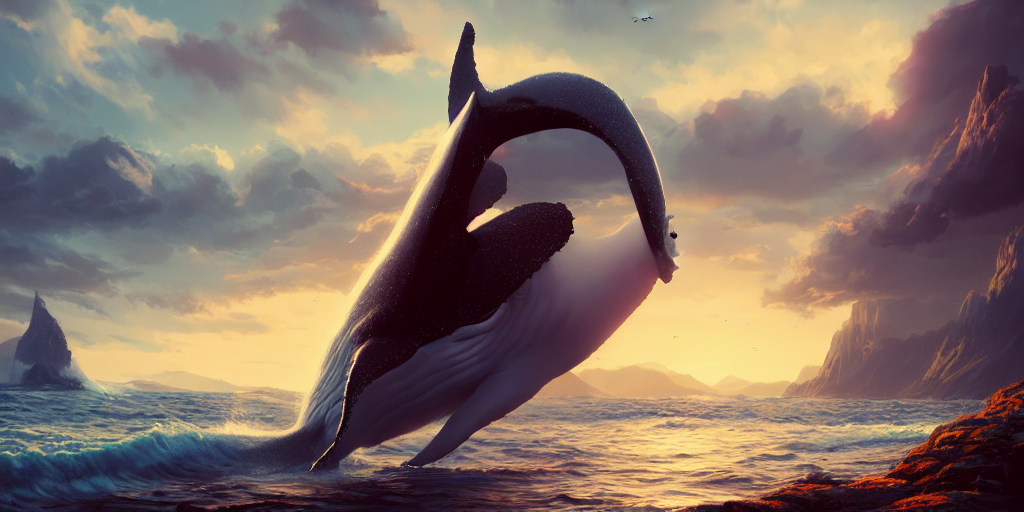 Mighty Ally, Beautiful Landscape, Environment, Whale, Colors...