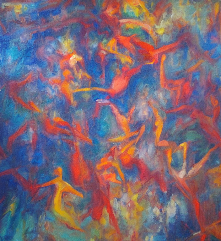 Subconscious Oil Painting