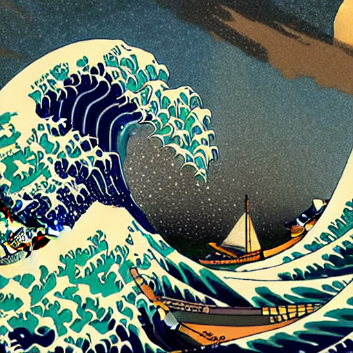 The Joy Of Large Cresting Waves, Magnificent Waves, Masterpi...