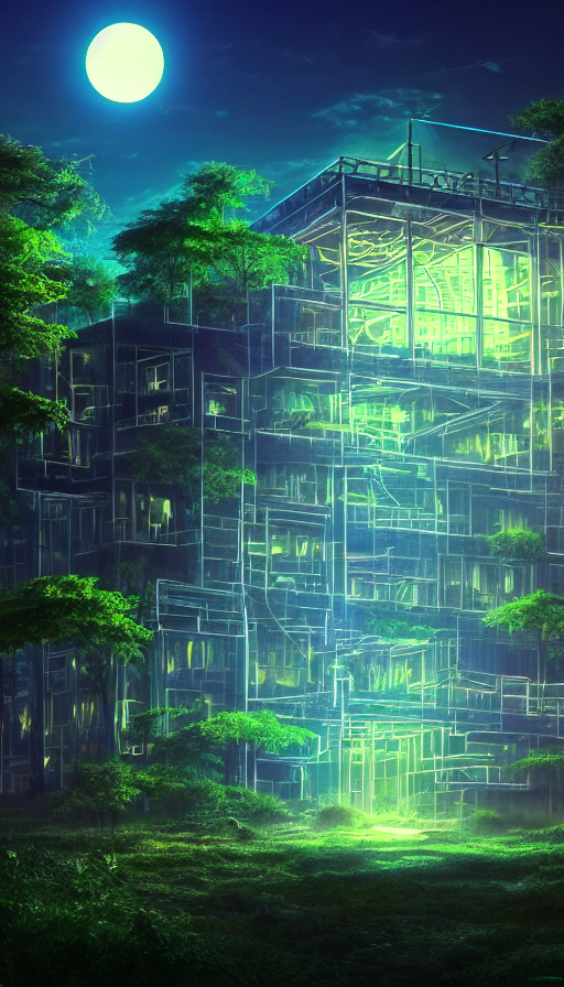 Unfinished Building By Wolf D. Prix, Nature Neon Signs Light...