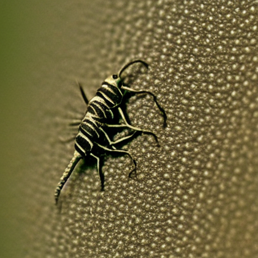 An Extreme Realistic Closeup Of Ringworm Macrophotograph 3 5...