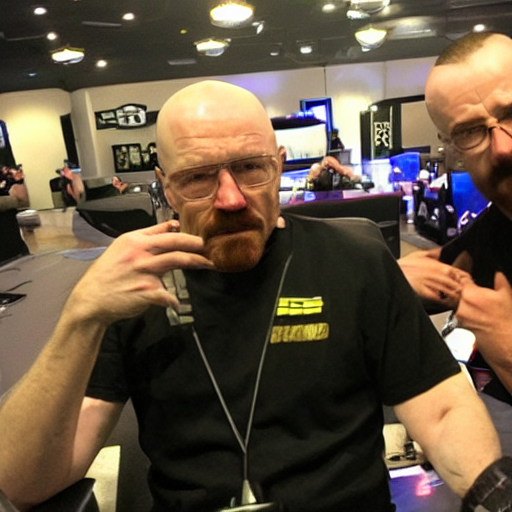Walter White Winning A Major E - Sports Csgo Tournament