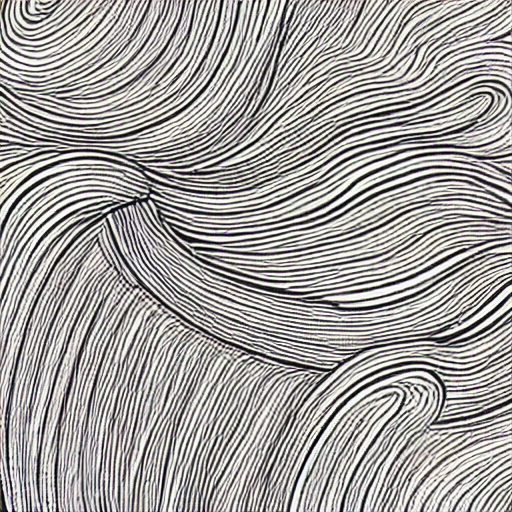 A Curvy Set Of Lines And Circles, Sketch