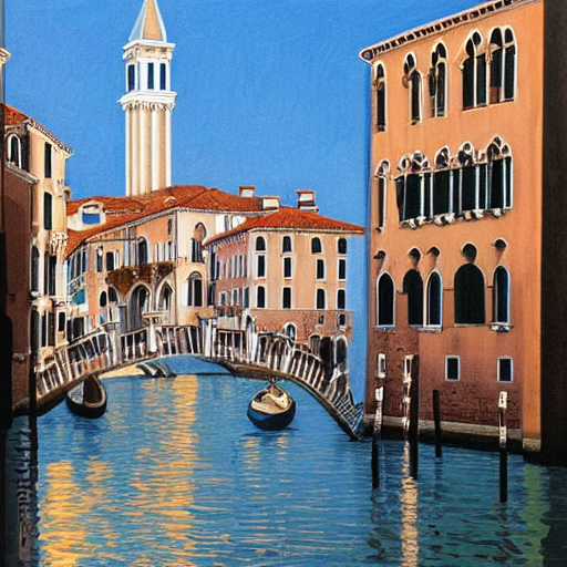 Venice, By Gerardo Dottori,
