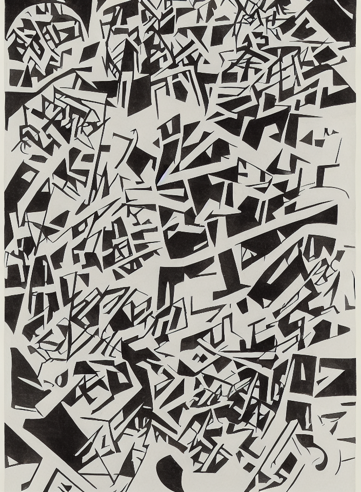 Sodium By M. C. Escher, Endre Rozsda, Wu Guanzhong. Ink And...