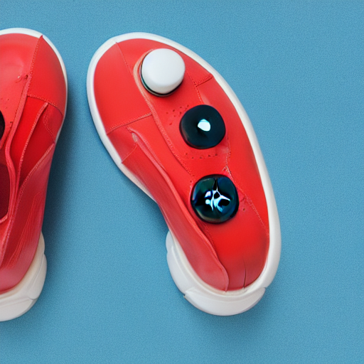 Promo Shot Of A Shoe Designed Like A Nintendo,